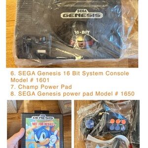 SEGA Genesis 16-Bit Console - Black